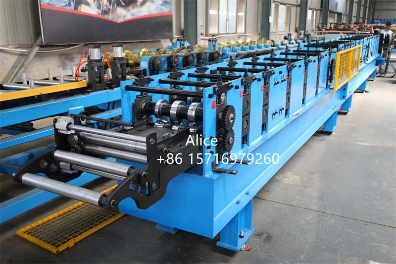 Full Automatic Rain water steel downpipe spout roll forming machine downspout making machine
