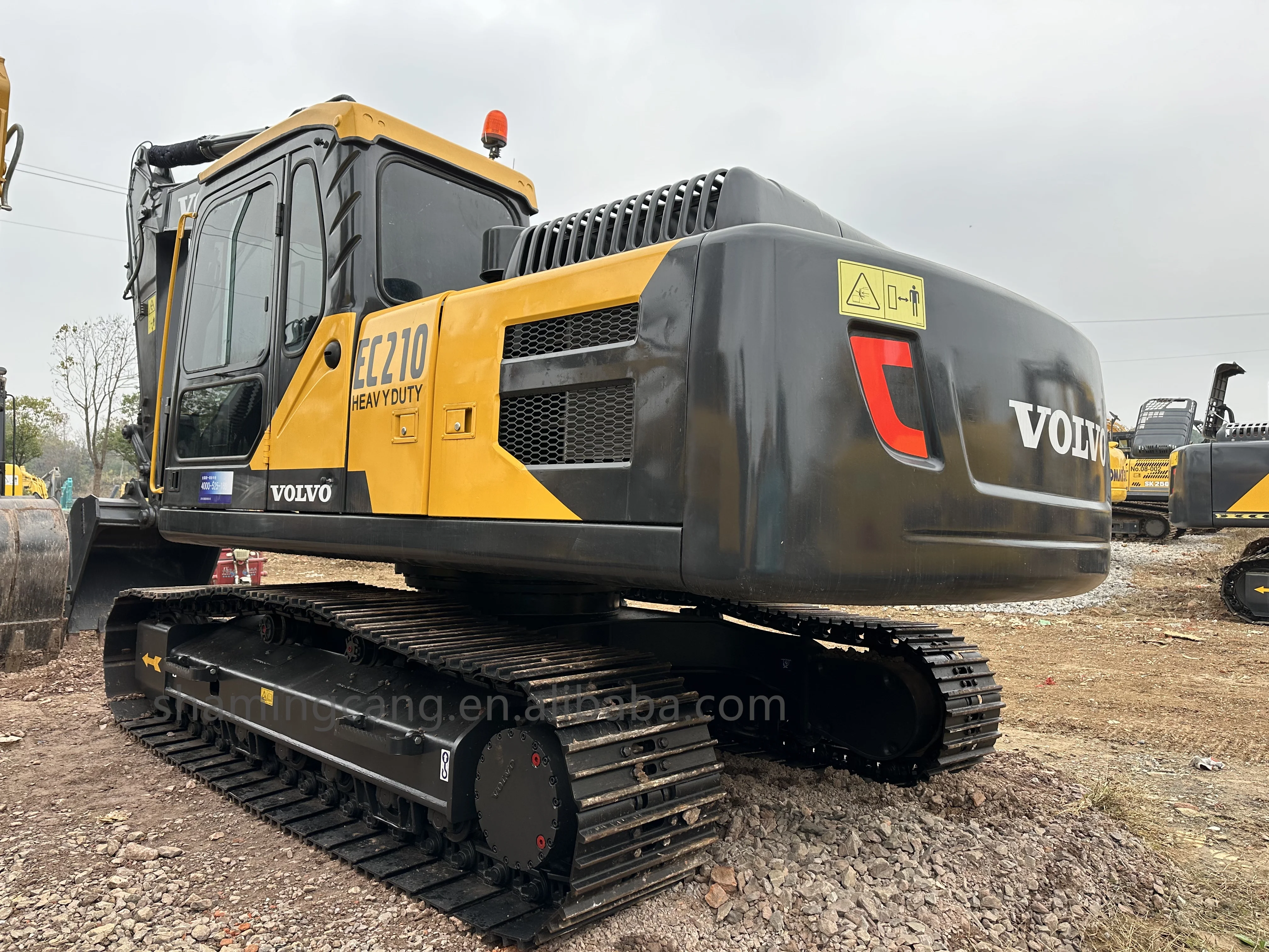 Дешевая цена хорошее рабочее состояние Volvo Ec210C распродажа подержанный гусеничный экскаватор 100% оригинальная Инженерная техника