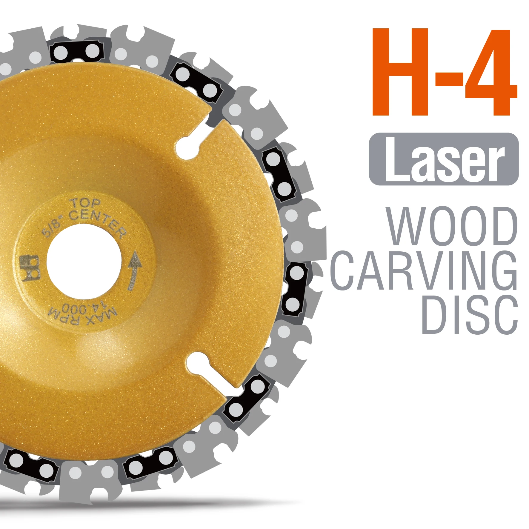 4 Inch 100mm 65Mn Steel Electroplate Grinder Saw Disc Wood Carving Disc for Angle Grinder Use