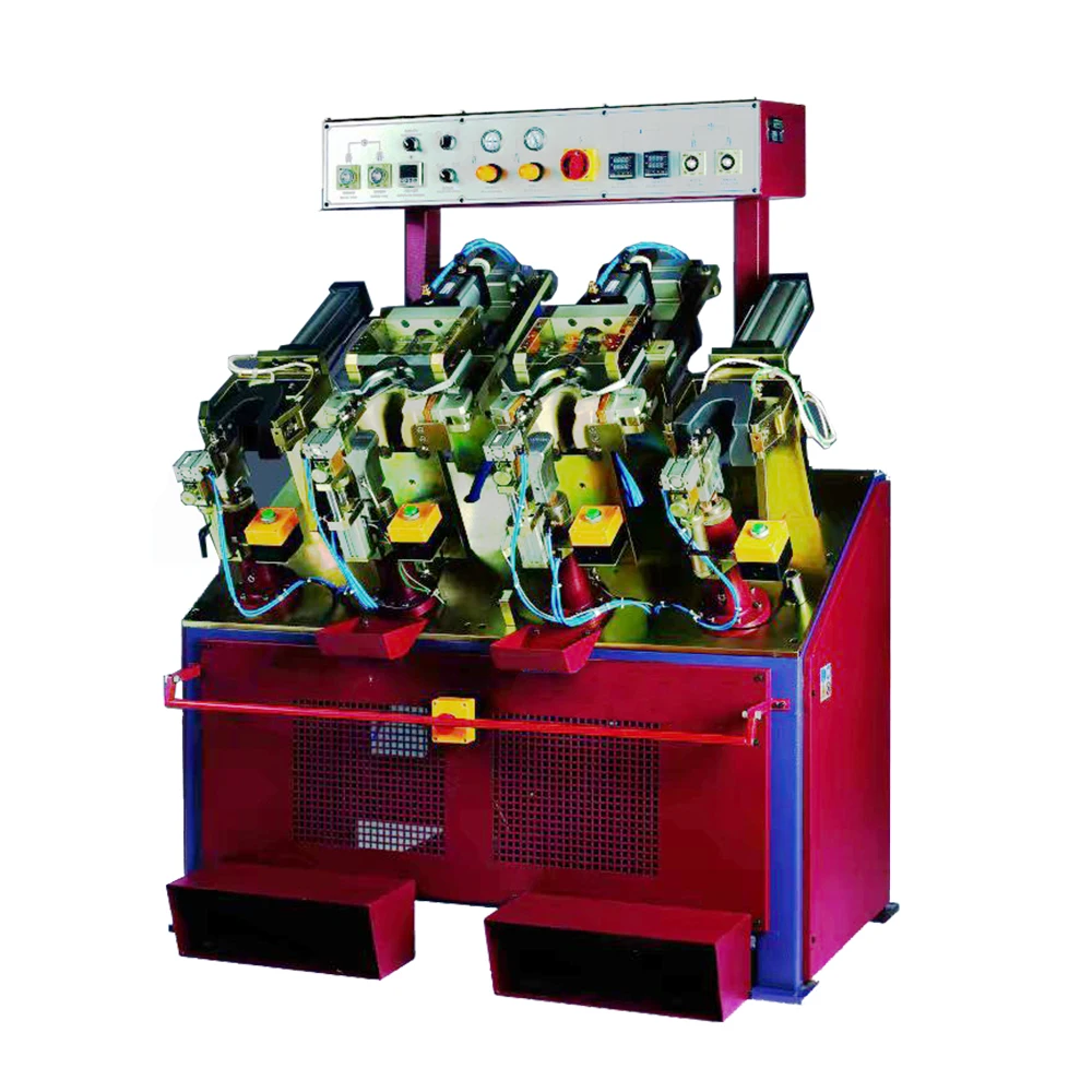 Машина для изготовления обуви для процесса предварительной формовки верхней части задней части различных мужчин или женщин