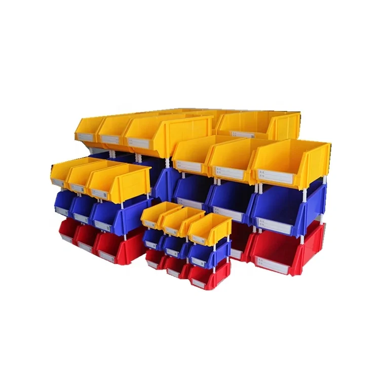 Warehouse Storage Use Stackable Shelf Rack Bin Small Parts Organizer Bins