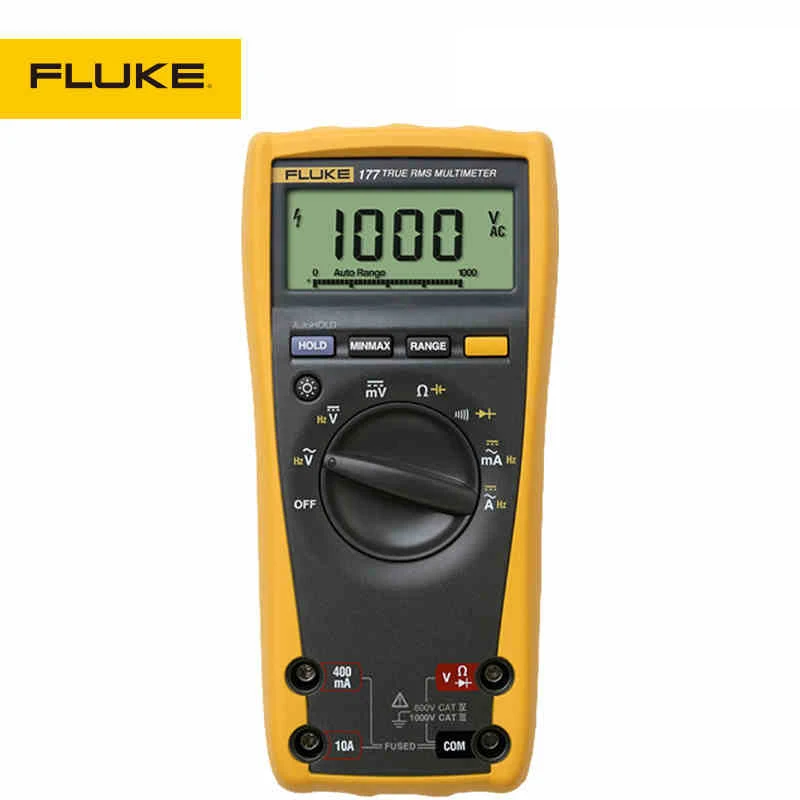 550g Weight Three years Warranty Fluke 117C AutoVolt automatic ac/dc voltage selection  HVAC Multimeter