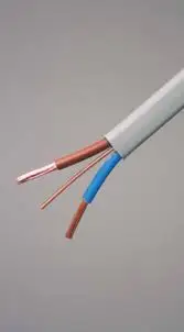 1.5 mm2 x 3 twin and earth flat cable electric pvc wire