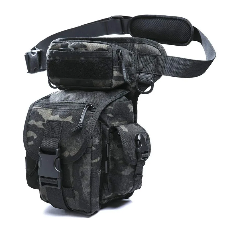 Высокое качество 1050D нейлон водонепроницаемый военный мужской ремень Тактический ног мешок