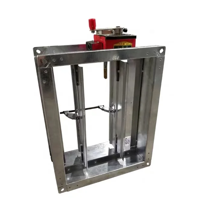 Система ОВКВ оцинкованная сталь воздушный воздуховод пожарный демпфер двигатель огнеупорный