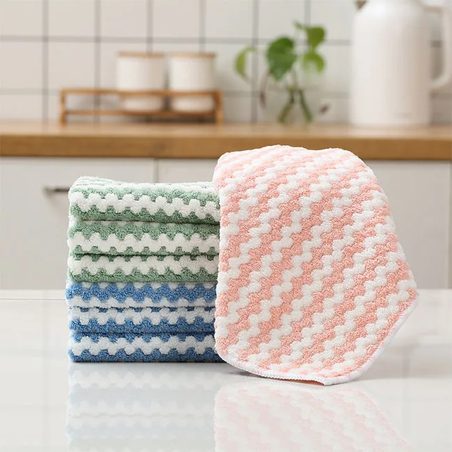 Washable Kitchen Professional Cleaning Cloths Washable Lazy Kitchen Wiping Rag