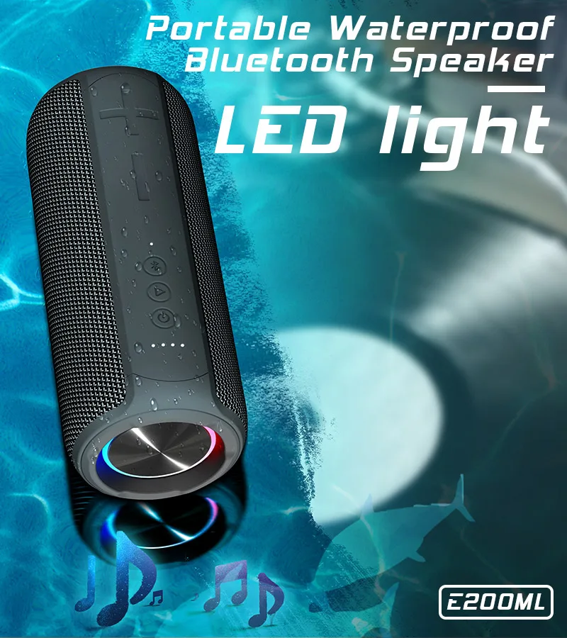 2022 Высококачественная Водонепроницаемая Bluetooth-колонка беспроводная стереоколонка премиум-класса портативная Bluetooth-Колонка для