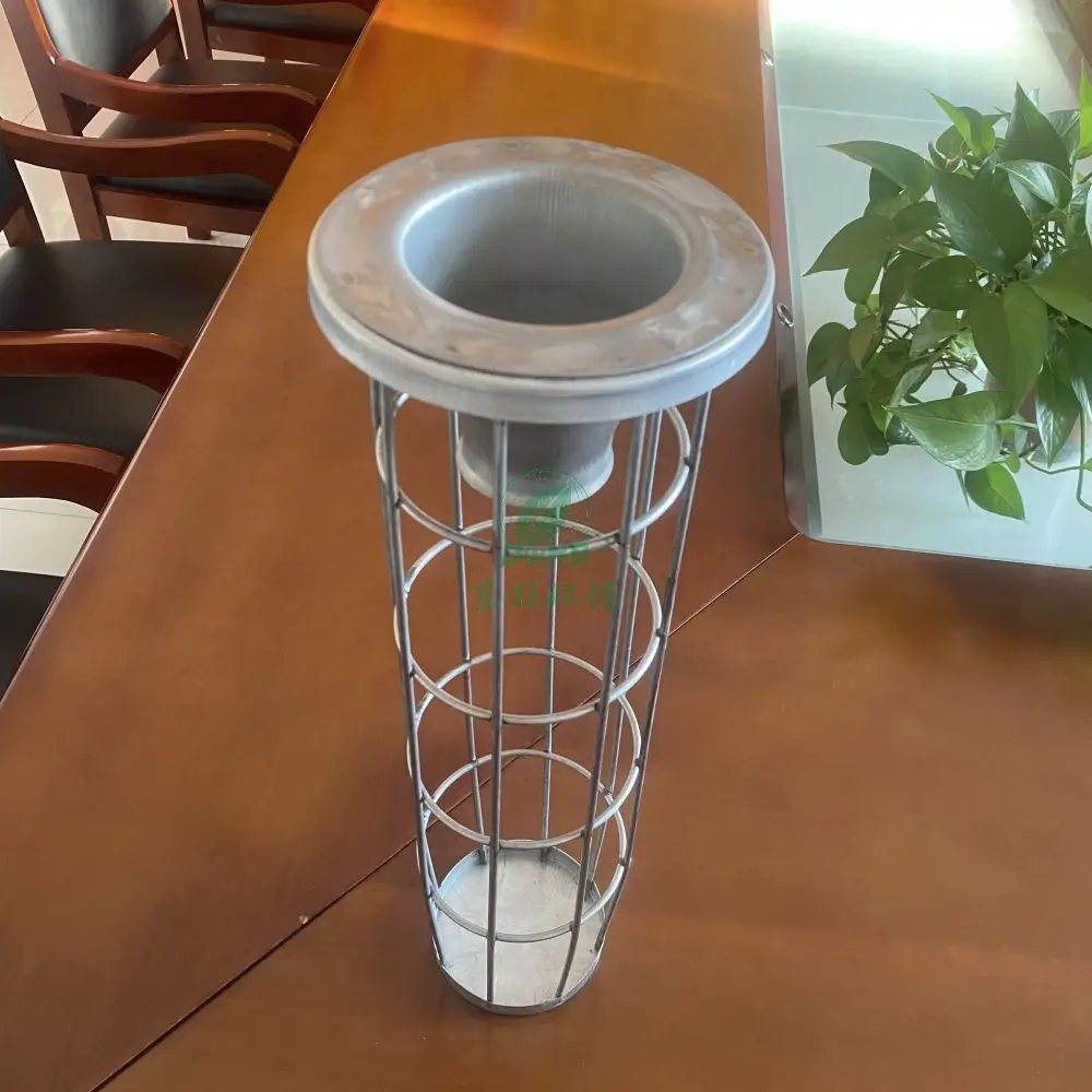 Factory direct price low cost supply galvanized steel filter bag cage for dust collector