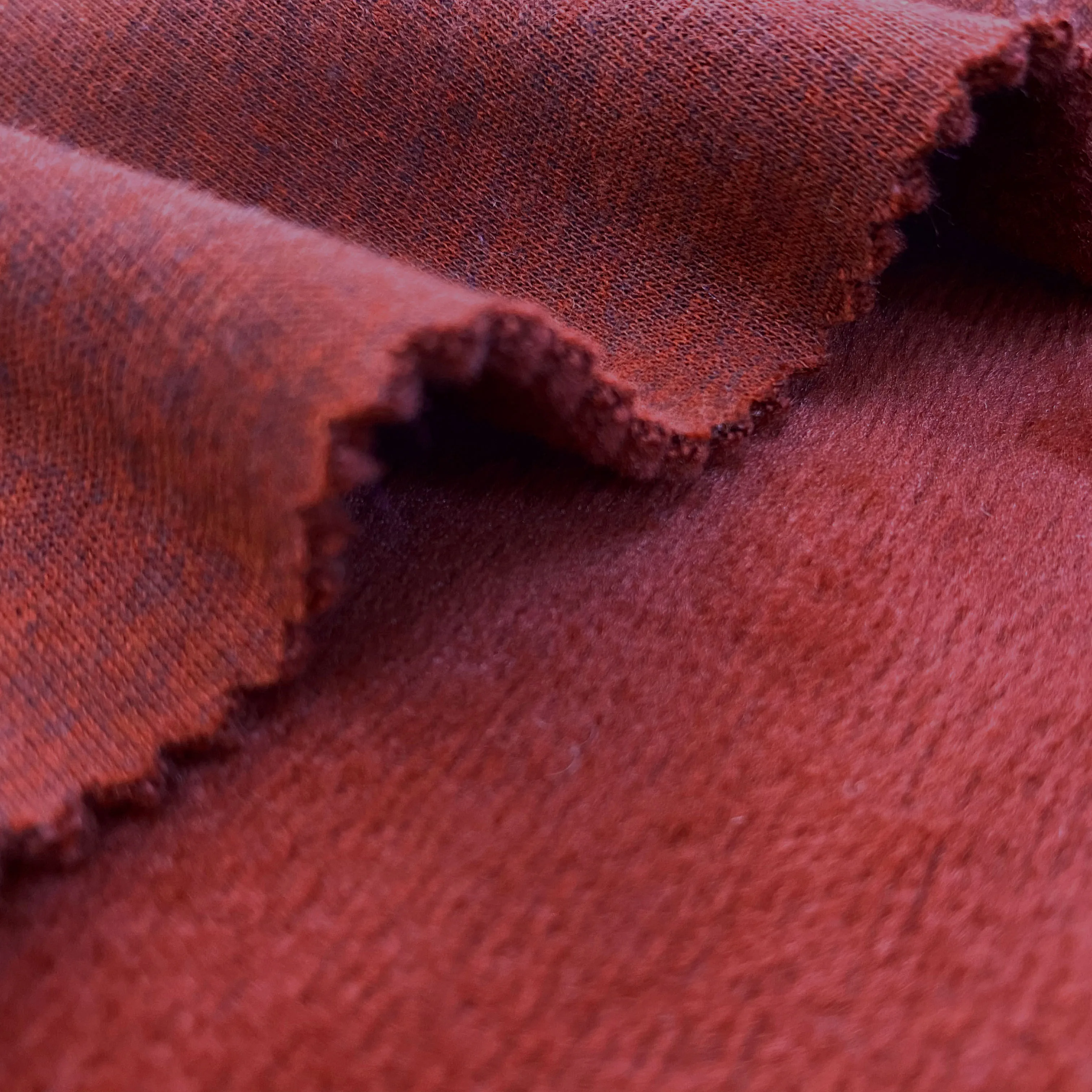 
Combed plush warm color grey elastic non-down plush composite fabric 