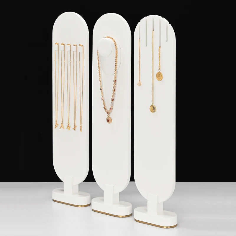 FANXI Jewelry display stands for store luxury jewelry store showcase exhibitor display set jewellery display