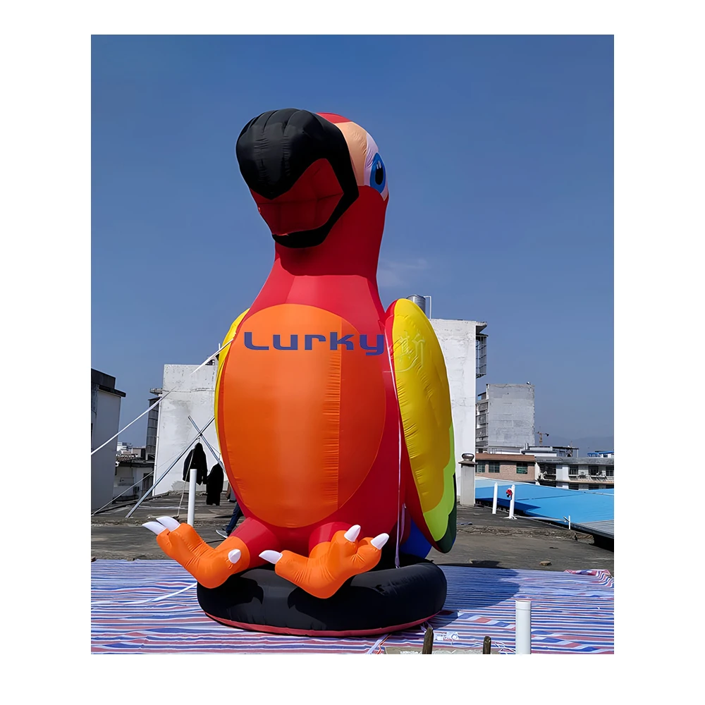 Custom Cartoon Inflatable Model Inflatable Animal Chicken For Advertising