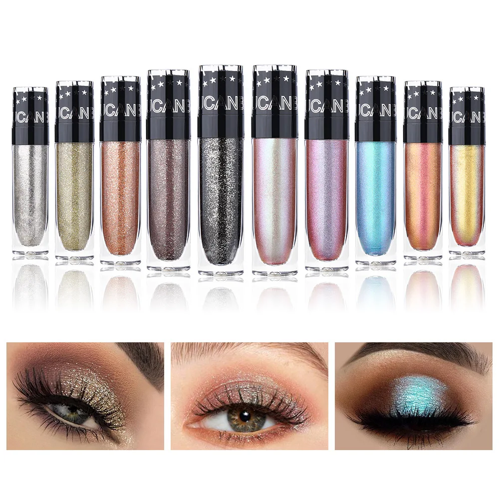 UCANBE bright eye shadow set pearlescent liquid eye shadow