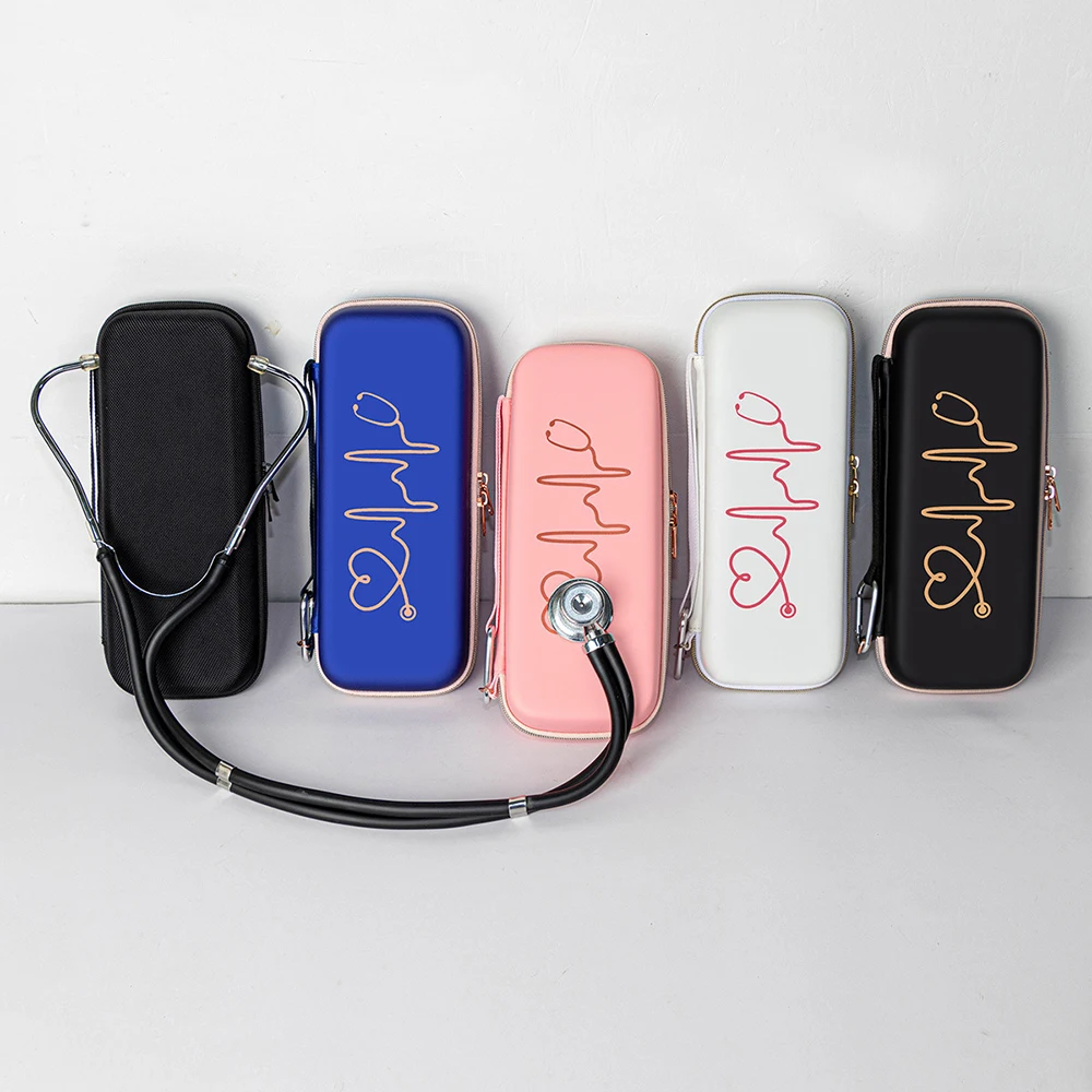 Custom EVA Hard Shell eva medical equitment box Portable  waterproof Carry Medical Bag eva stethoscope Diagnostic Tools Case