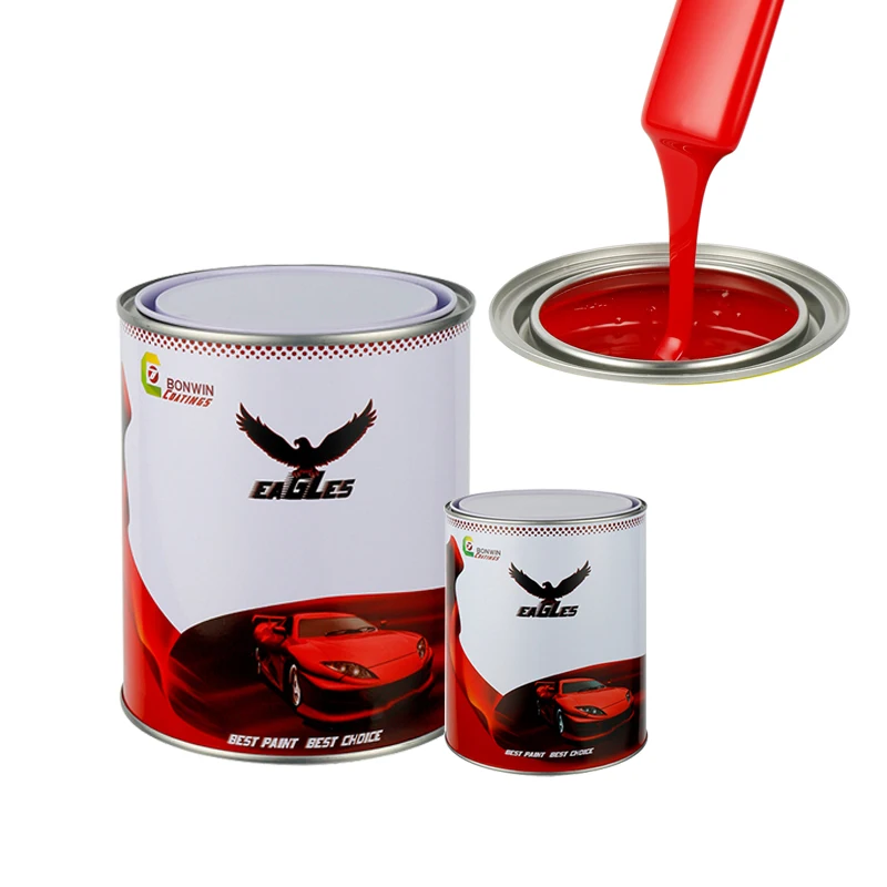 Acrylic 1K 2K Soild Color Car Body Paint Protection Spray Car Paint  Color Automotive For Repair Car