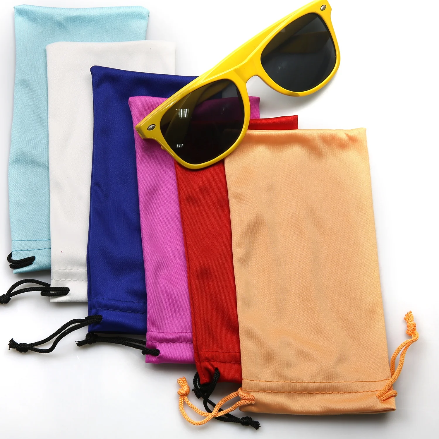 Custom Print Microfiber Cell Phone Pouch Eye Glasses Spring Pouch Glasses Cloth Pouch