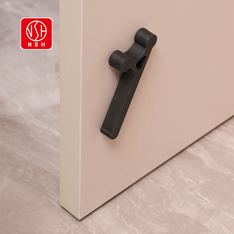 NSH 6256 With magnet door stop Windproof door stop wedge windproof door stop Child safety clamp hand card