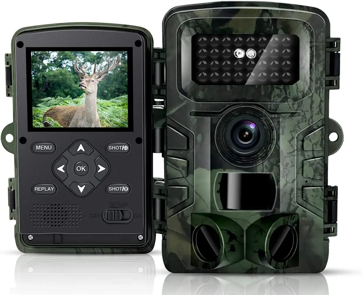 Pr700 Hunting Camera Best-Selling Outdoor 58Mp 2.7K Hd Ip66 Infrared Hunting Trail Trap Camera