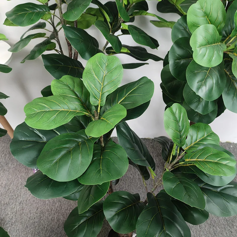 3Ft 4Ft 5Ft 6Ft 7Ft Real Touch Artificial Silk Live Fiddle Leaf Fig Tree Artificial Plant Ficus Lyrata