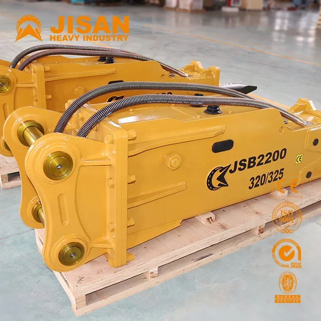 E385 40 Ton Excavator of Holland Hydraulic Breaker Hammer