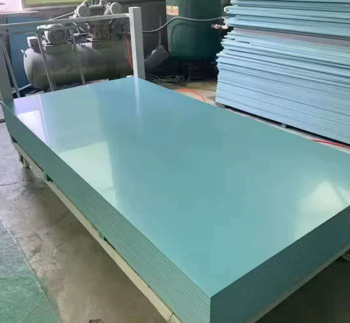 Blue 10-150mm XPS Foam Board Extruded Polystyrene Thermal Insulation Sheet for Cold Storage