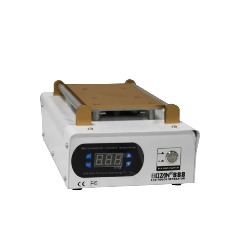 Factory LCD Touch Screen Thermal Heat Separate Machine + 0.08Mm 100M Cutting Line For Iphone Samsung HTC Etc, Under 7Inch Screen
