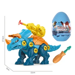 Wholesale Gashapon Capsule Toys Diy Dinosaur Gashapon Toys Tyrannosaurus Rex Construction Toys For Children Disassemble Animal