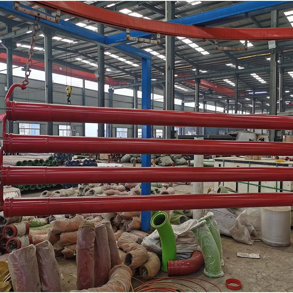 St52 Dn125 3M Concrete Pump Harden Pipe, Schwing Putzmeister Cifa  Concrete Pump Boom Pipe