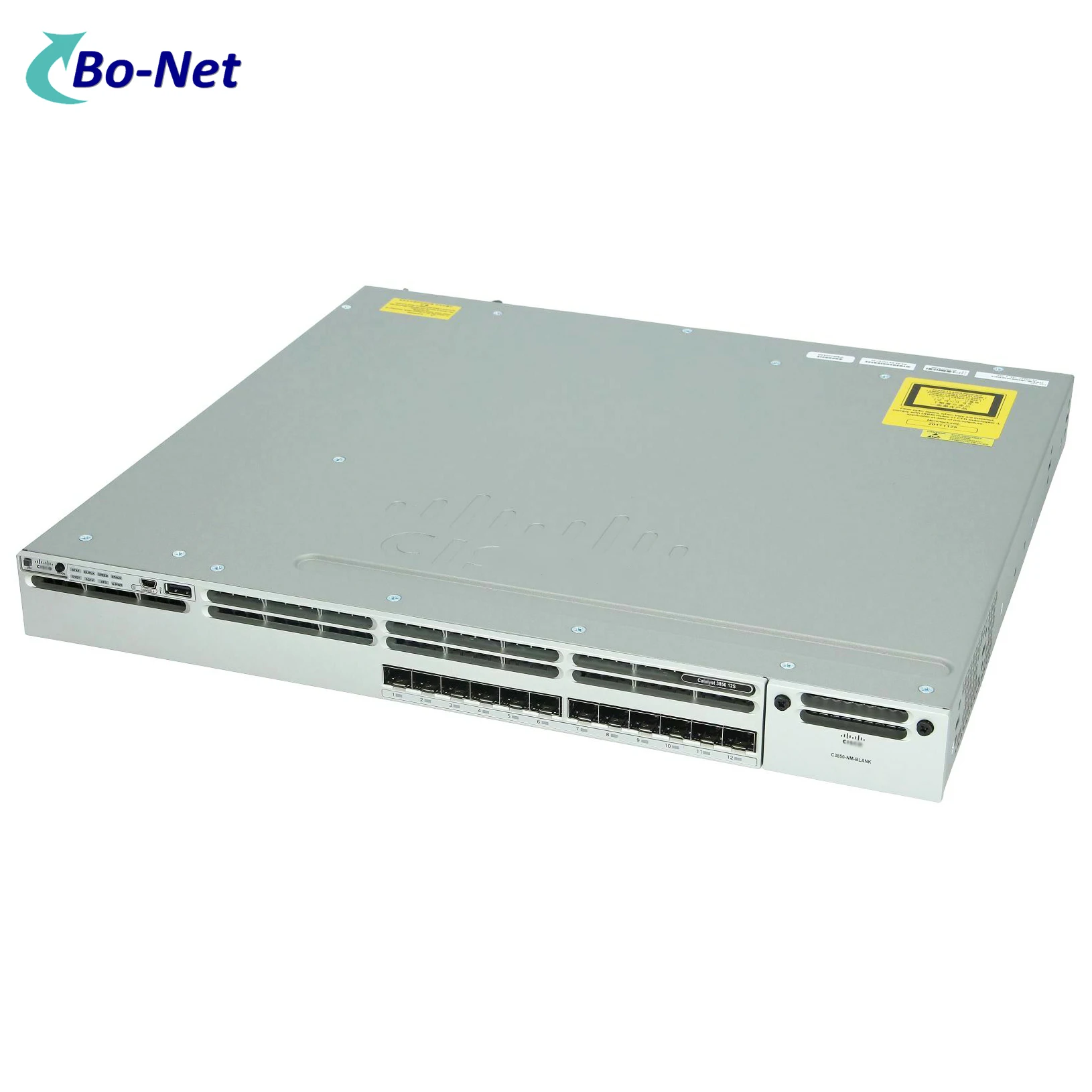 Оригинальный Новый катализатор 3850 WS-C3850-12XS-E 12 портовый 10G волоконный коммутатор