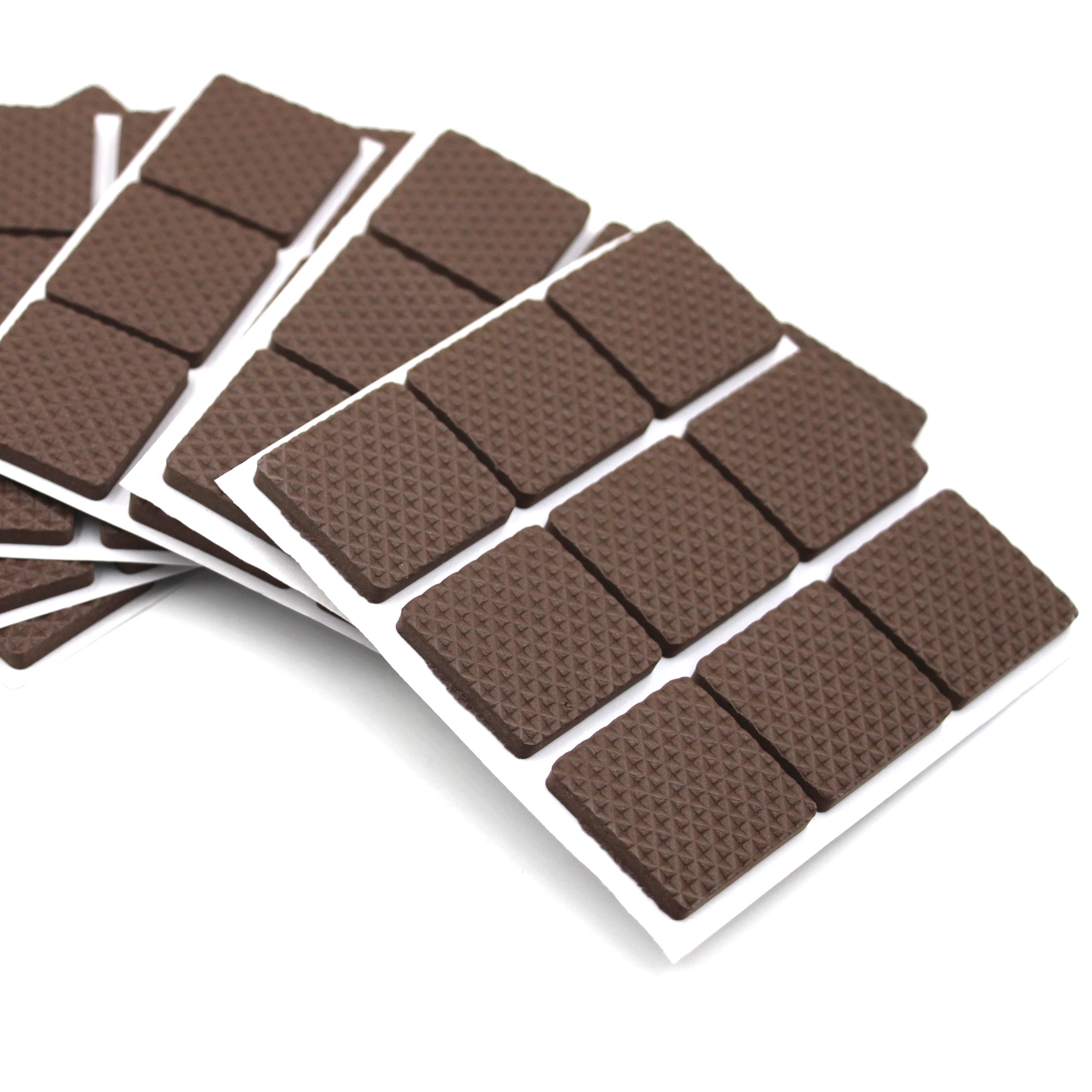 Quanjia Gridded EVA Self-Adhesive Rubber Bumper Pad For Furniture/Anti-Slip Rubber Foot Pads/EVA Noise Dampening Buffer Pad
