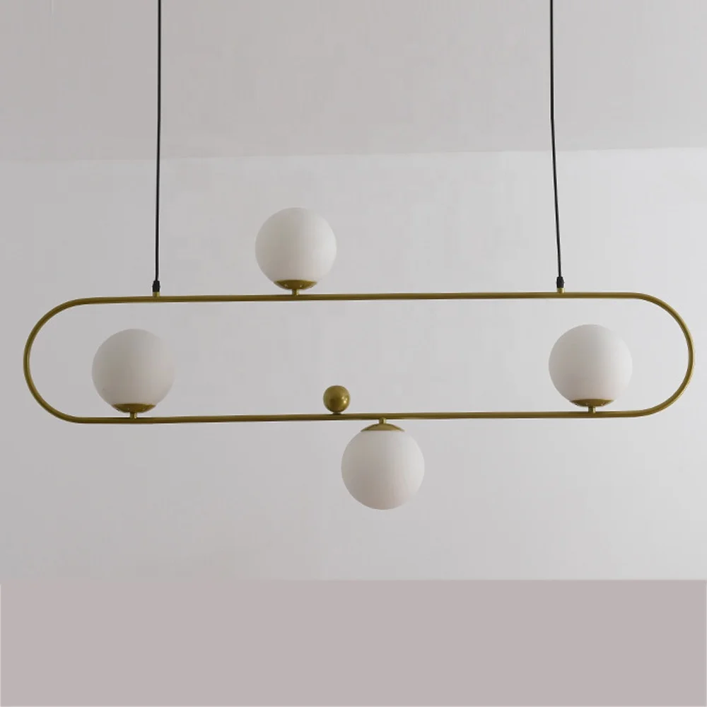 Nordic Pendant Lights decor hanging Lamp With Glass Ball Indoor Lighting For Bedroom Kitchen Bar