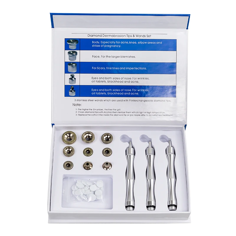 2 in 1 microdermabrasion oxygen sprayer diamond peel skin care machine