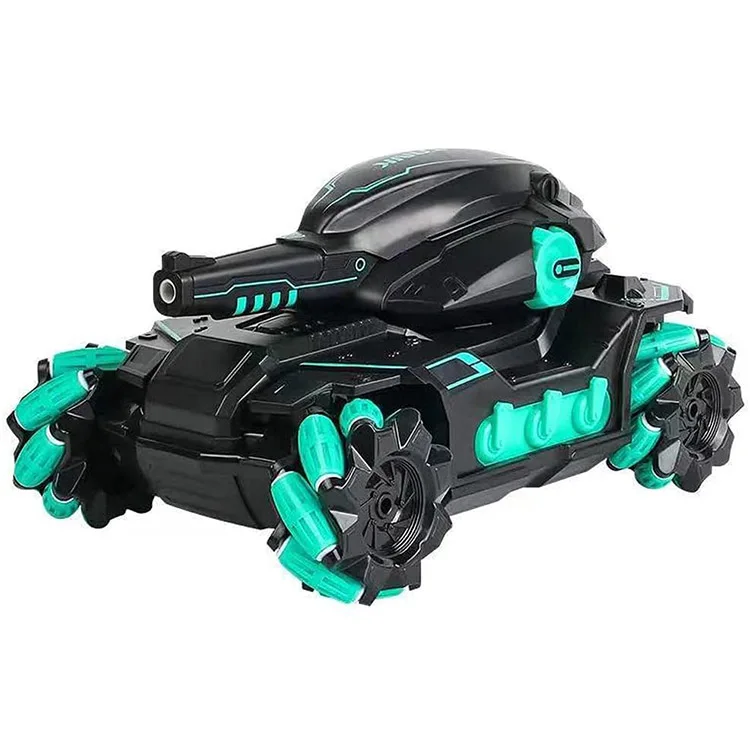Radio Control Tank Fight Water Bullet Launch 2.4g Remote Control Car 360 Degree Spin Rc Car Toys For Kids