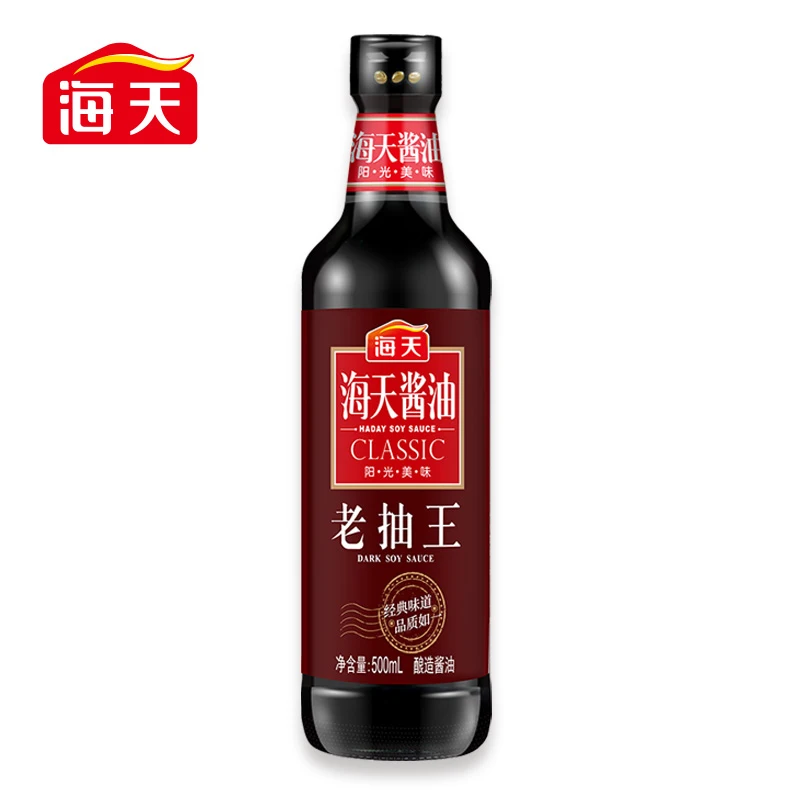 Top Grade sauce soy Classic dark soy sauce Expire24 months 500ml haday soy sauce