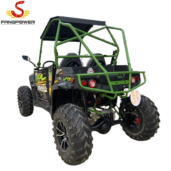 hot sale fangpower 4x2 electric utvs  Farm 5000w electric UTV 4 Wheel Vehicle Disc Brake 72V electrica Farm vehicle