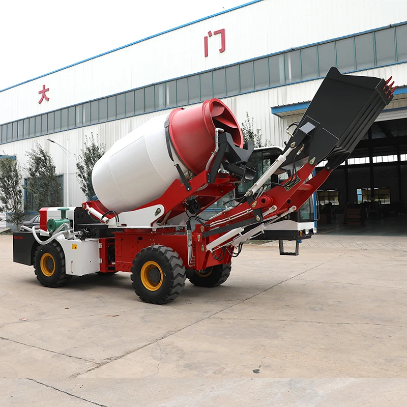 Automatic Small Mini Concrete Mixer Self Loading concrete mixer