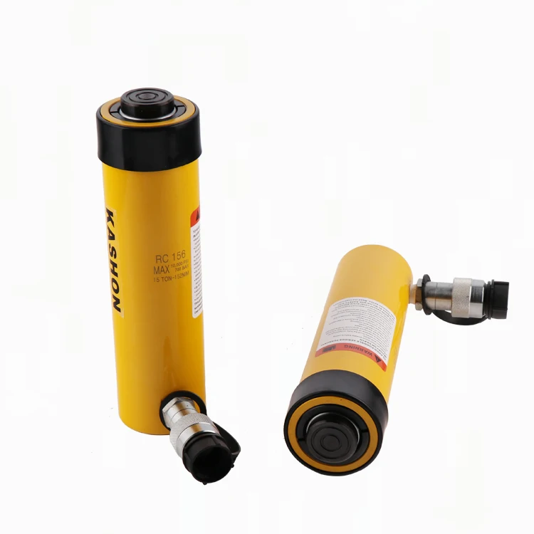 Enerpac Equivalent RC-156 15 Ton Single Acting Industrial Hydraulic Lifting Ram Jack Cylinder