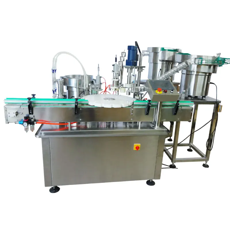 GMP Requirement Automatic Vaccine Vial Bottle Filling and Capping Machine