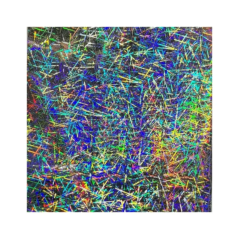 2021 new listing flower strip holographic rainbow holographic transparent film
