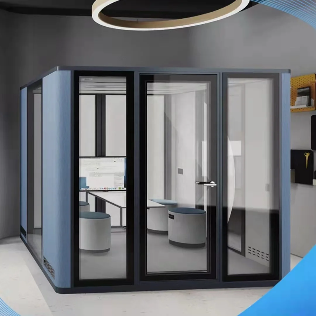 Movable Portable Private Sound Proof Working Cabin Acoustic Cabine Office Pods Phone Booth Small Soundproof