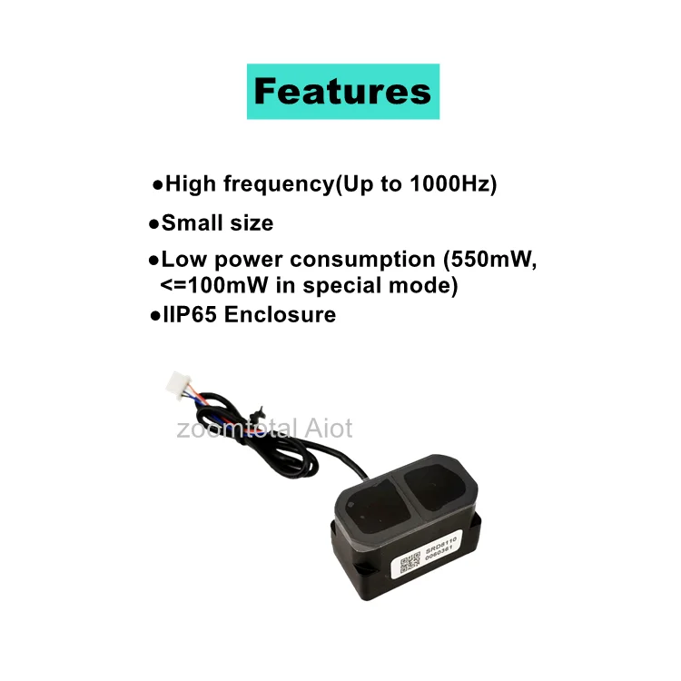 ToF LiDAR TFmini Plus ranging stable accuracy high-frequency range detection Pedestrian/Vehicle detection Intelligent gate