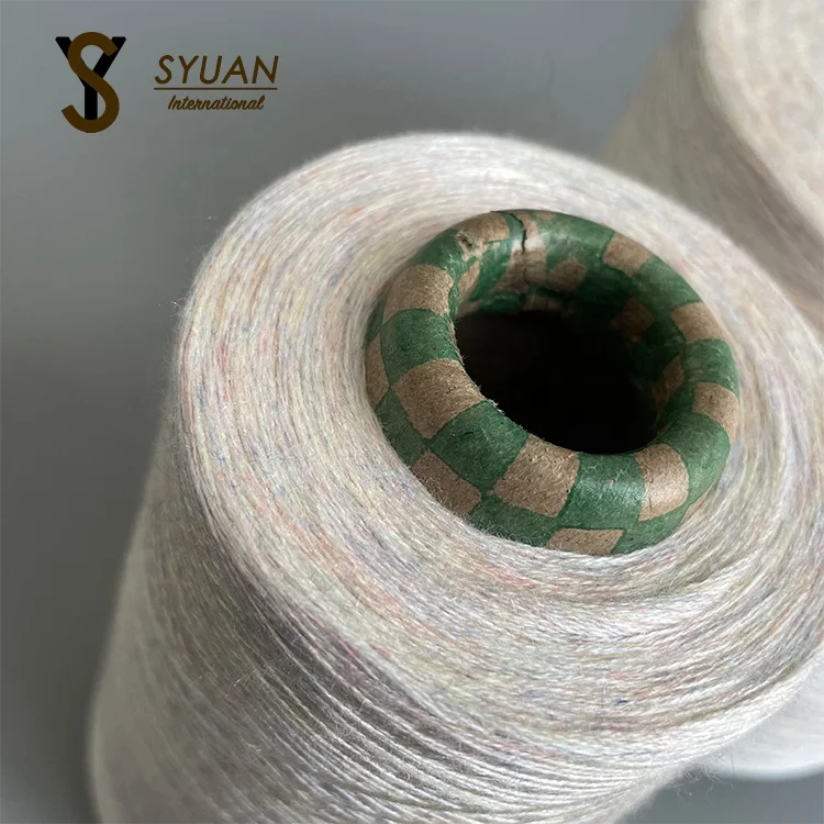 2020 Polyester/nylon/pbt Blended Core Spun Yarn For Knitting Sweater 2/48nm