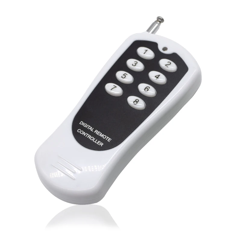 8 CH channel Relay Module RF Wireless Remote Control Switch DC 12V 24V & 433MHz Remote Control System Receiver Transmitter