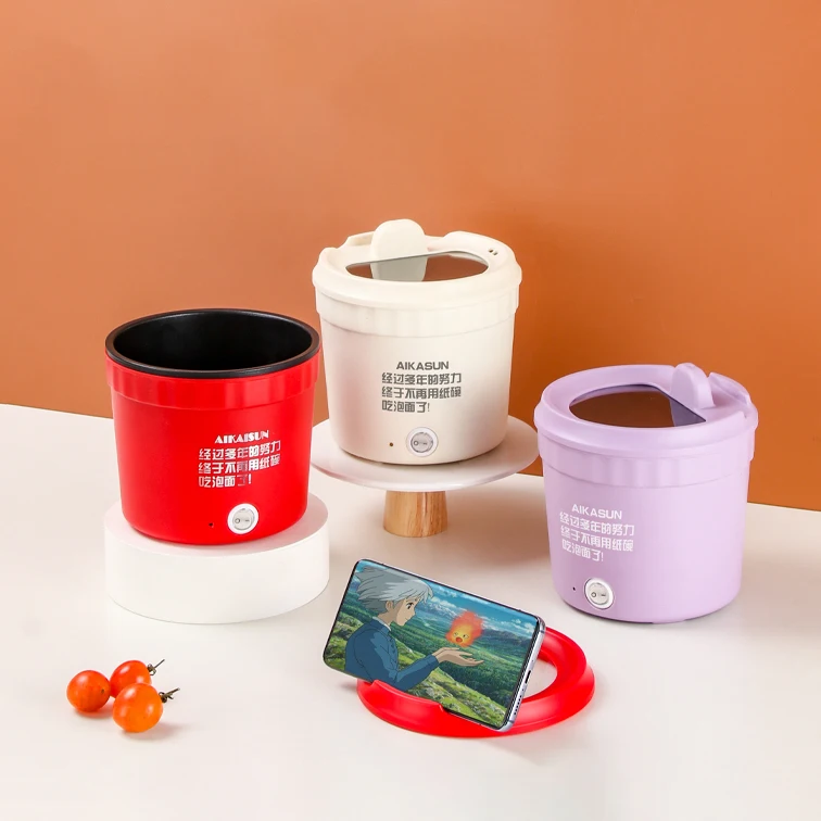 Most Popular Customized Logo Mini Electric Cooking Pot Non Stick Cooker Multi Electric Skillets