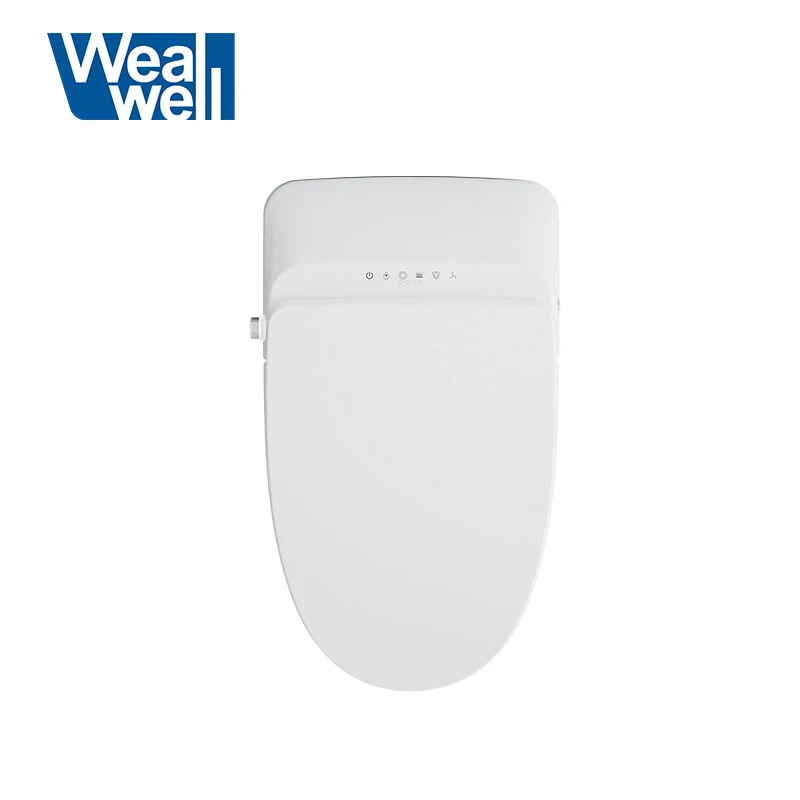 Watermark Certification Indicator Light Foot Sensor Flush Instant Heating Wash Water Wall Faced Smart Toilet