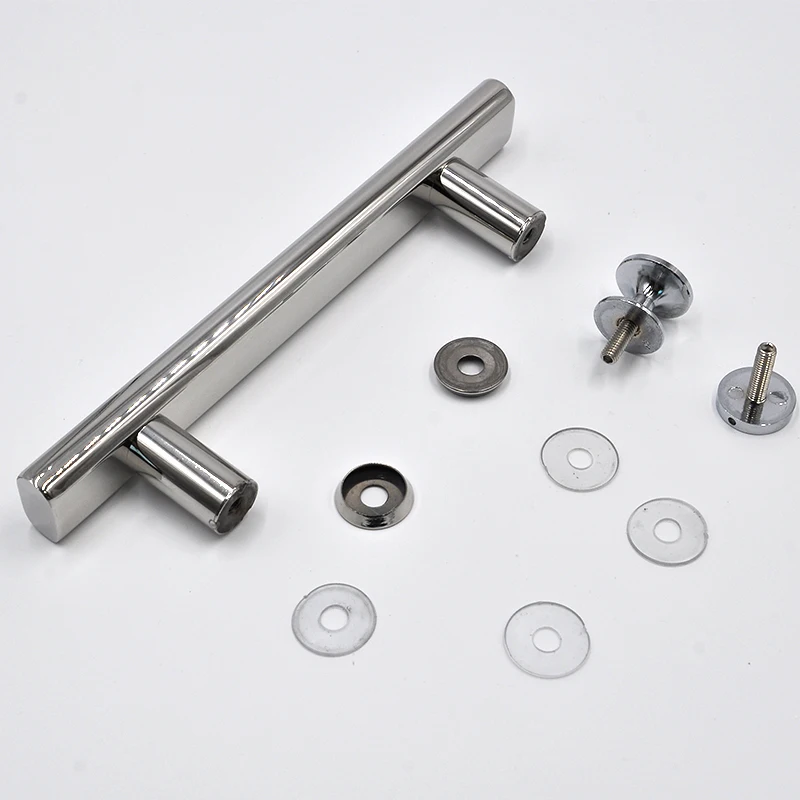Hotel Bathroom Glass Door Holder Spa Room Handles Bar E-08 Sliding Door Tube cabinet pull handles