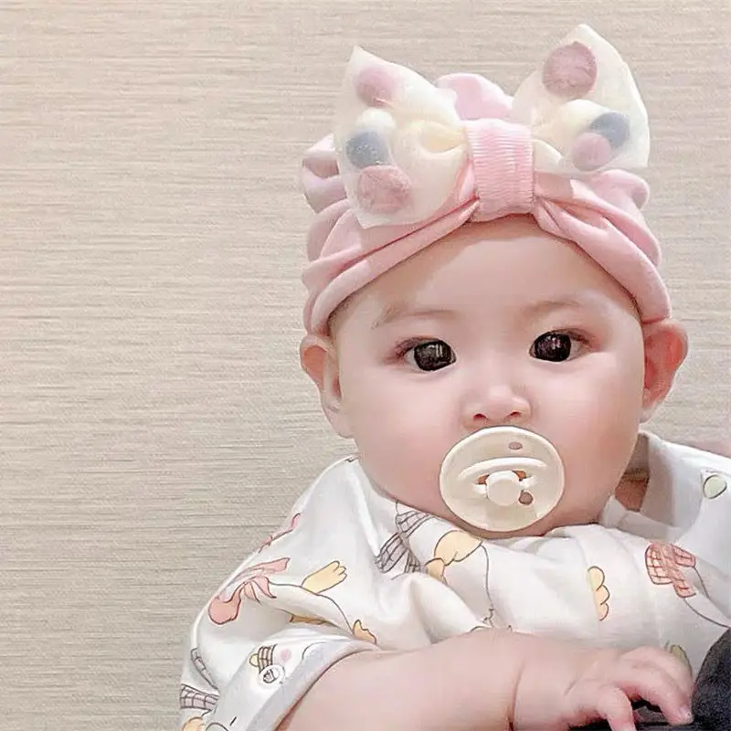 baby turban hat with bow  hats for baby