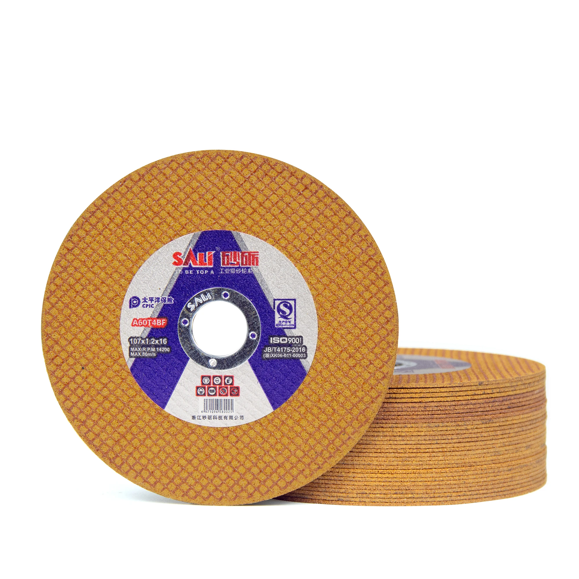 SALI abrasives disc cutting wheel 107*1.0*16mm metal cutting disc for angle grinder