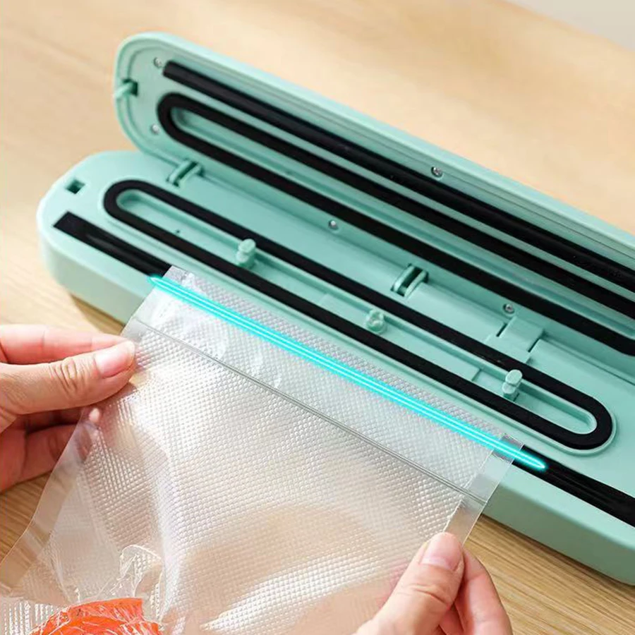 Automatic Food Vacuum Sealer Machine Portable Household Packing Electric Vacuum Food Sealer Gift