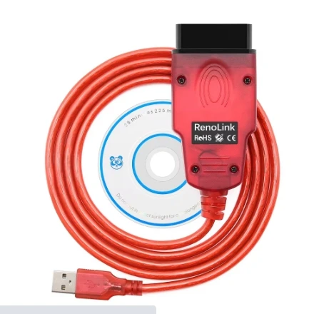 Renolink OBD2 ECU Programmer Renault Car Key Programming Tool with SRS ECM UCH EPS Programmer Essential 1.99 OBD