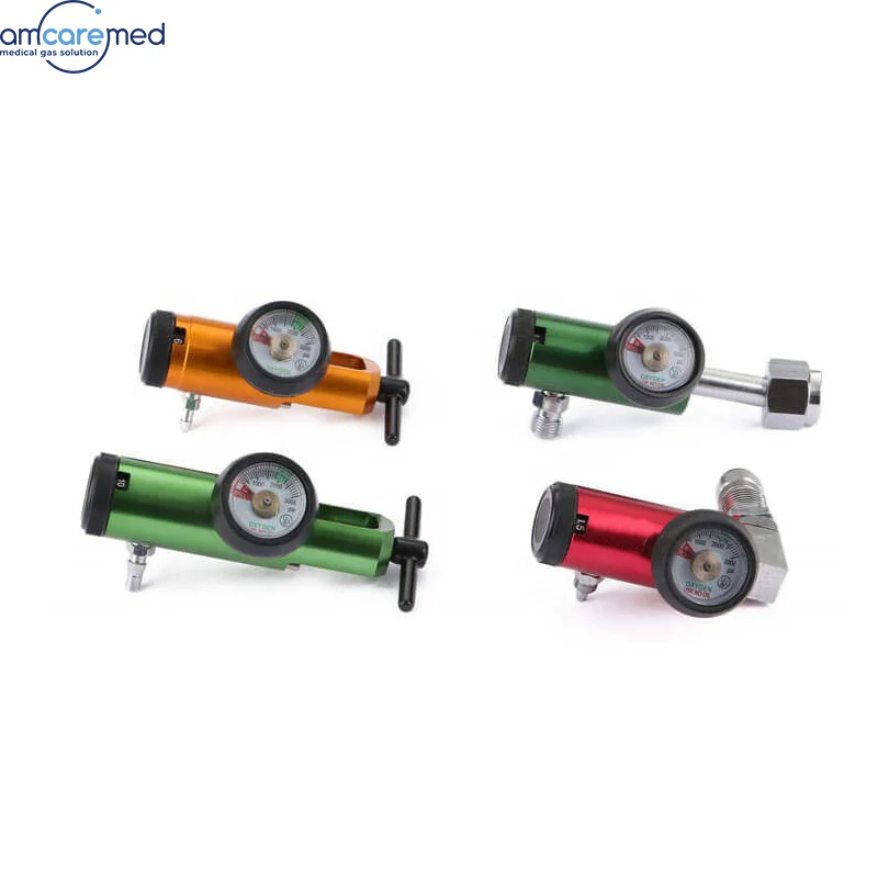 China Manufacturer Medical Click Style CGA870 CGA540  Oxygen Regulator for Oxygen Cylinder & Tank